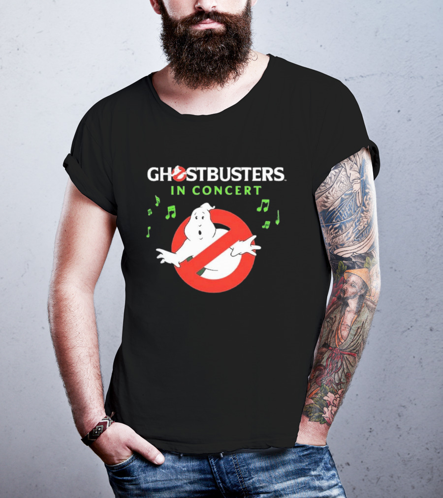 Ghostbusters In Concert 2026 North America Schedule Dates Iconic Music Event T-Shirt