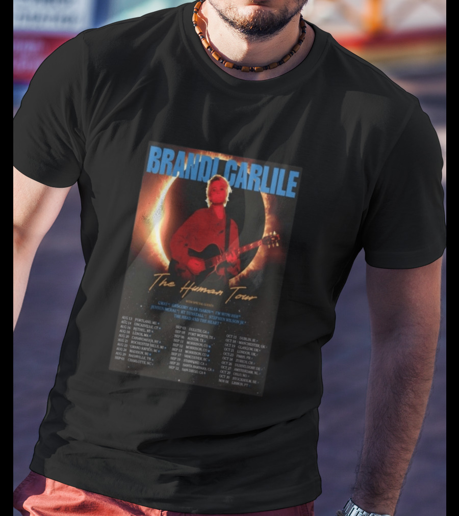 BRANDI CARLILE The Human Tour 2026 Concert Dates And Special Guests T-Shirt