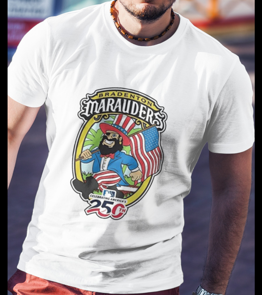 Bradenton Marauders Celebrating America's 250th Independence Day 2026 T-Shirt