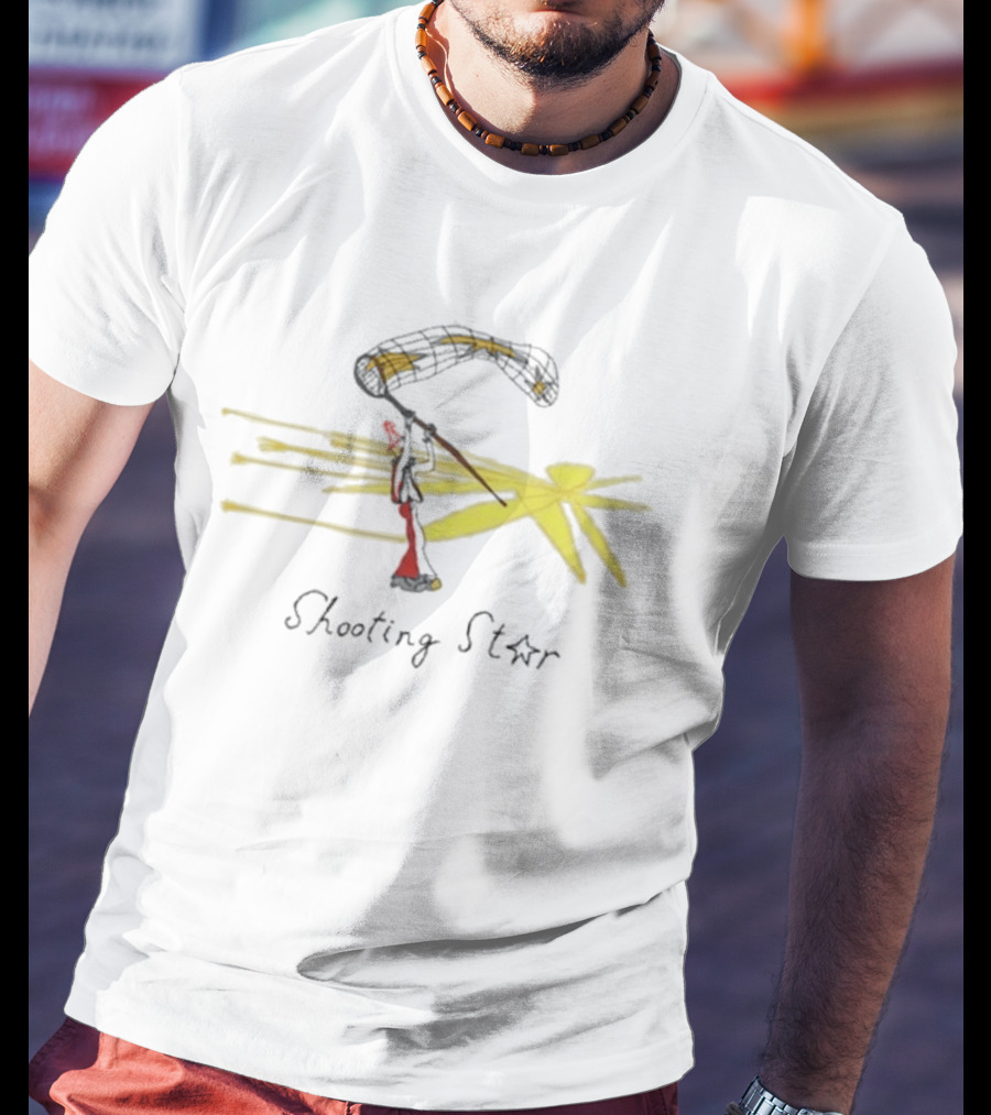 Audrey Hobert Shooting Star Lacrosse Player Sketch T-Shirt