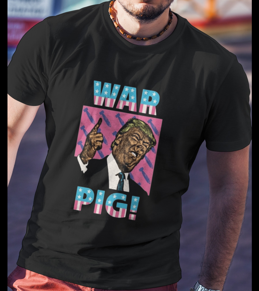 WAR PIG Patriotic Bombs T-Shirt