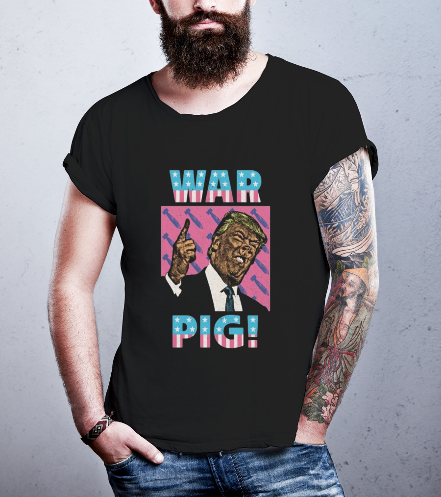 WAR PIG Patriotic Bombs T-Shirt
