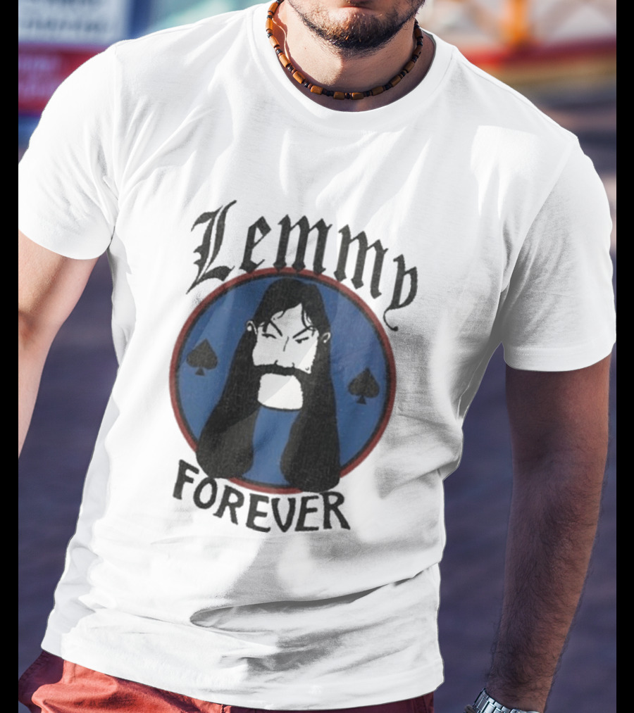 Lemmy Forever Motorhead Tribute Ace Of Spades T-Shirt