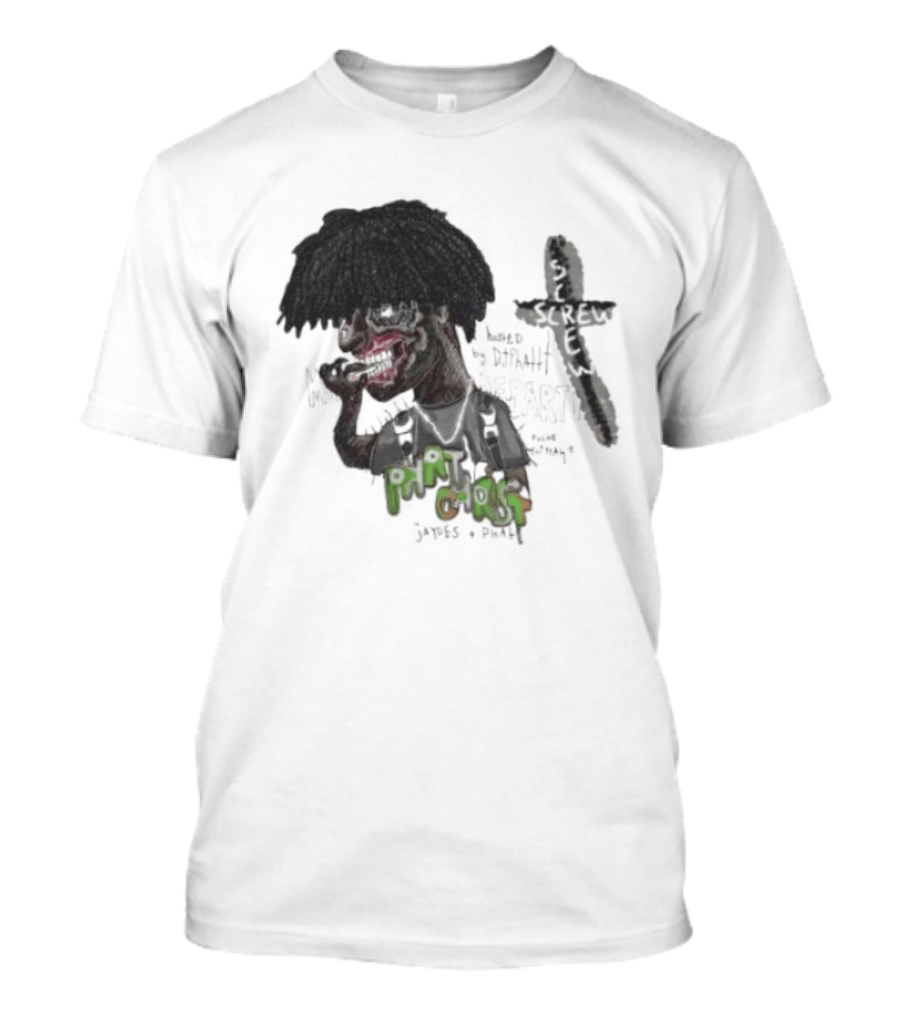 Phat Christ Jaydes DJ Phat Save Tonight Departure Classic Crewneck T-Shirt