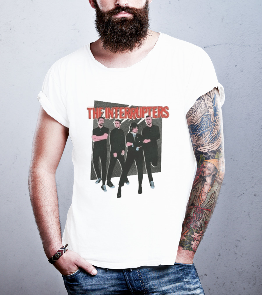 The Interrupters Band 2023 Spring Tour Color Pop Concert Series T-Shirt