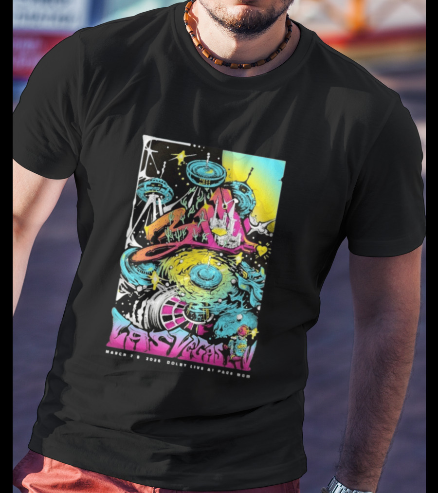 311 Band Live At Park MGM Las Vegas March 7 8 2026 Psychedelic T-Shirt