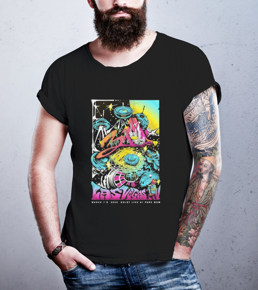 311 Band Live At Park MGM Las Vegas March 7 8 2026 Psychedelic T-Shirt