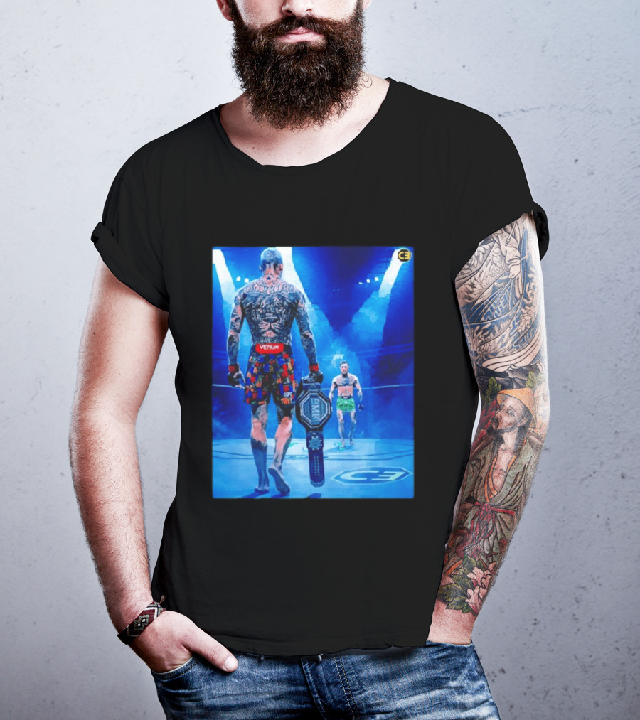 UFC Venum Oliveira McGregor BMF Championship Faceoff T-Shirt