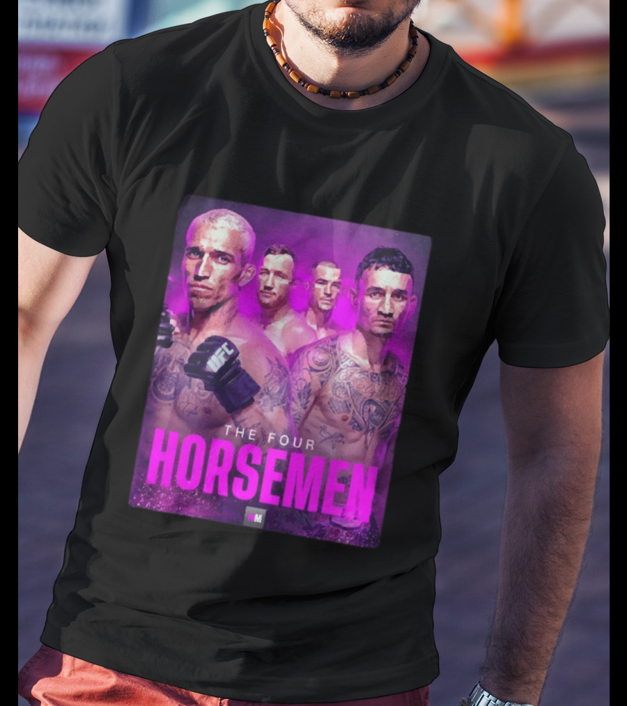 The Four Horsemen Oliveira Holloway Poirier Gaethje UFC Lightweight Champions T-Shirt
