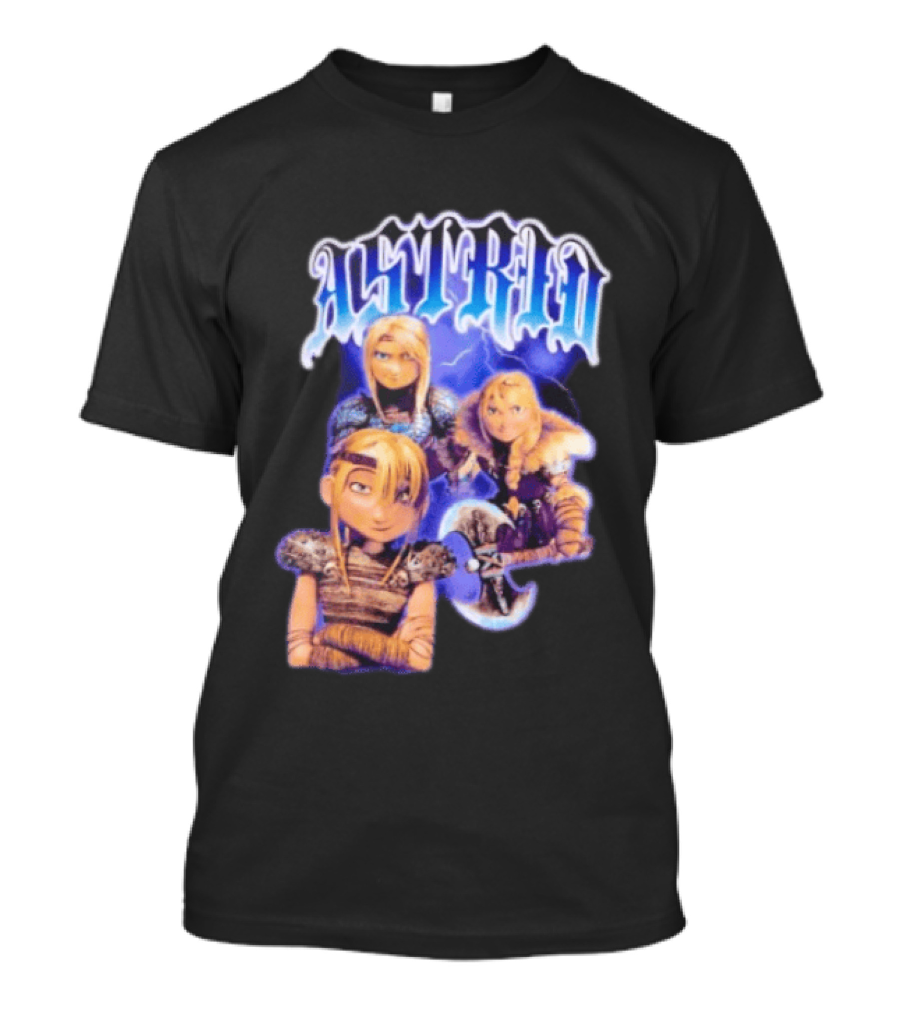 Astrid Collage How To Train Your Dragon T-Shirt