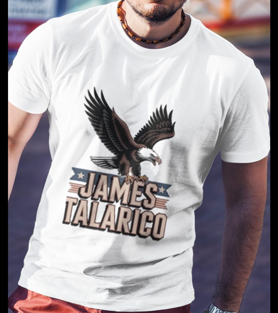 James Talarico Texas Senate 2026 Eagle Stars Stripes T-Shirt