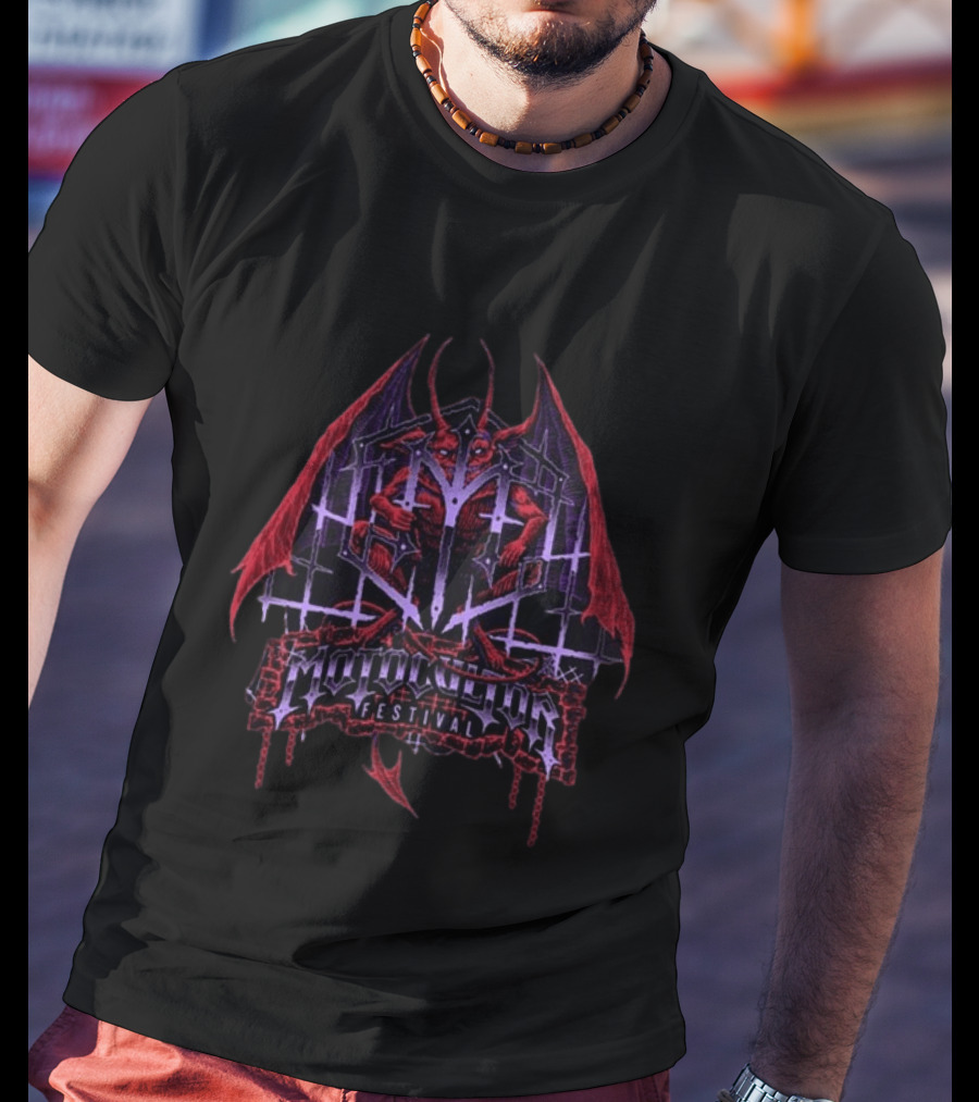 Motocultor Festival 2025 Winged Demon Tour Dates Carhaix Plouguer August 14 17 France T-Shirt