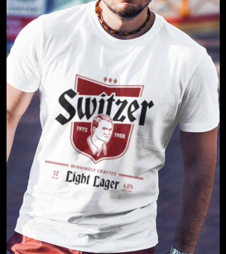 Switzer Light Lager Winningly Crafted Lager 4% T-Shirt
