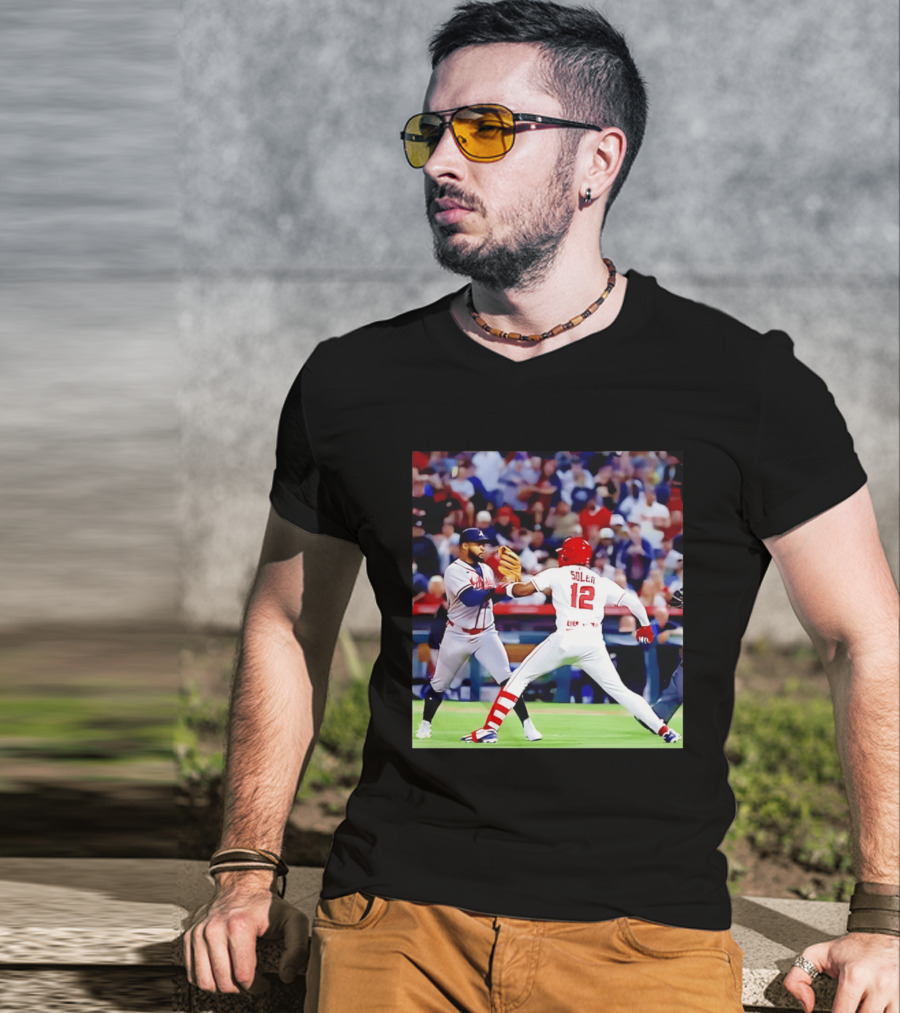 Jorge Soler And Reynaldo Lopez Intense MLB Clash Seven Game Suspensions 2026 T-Shirt