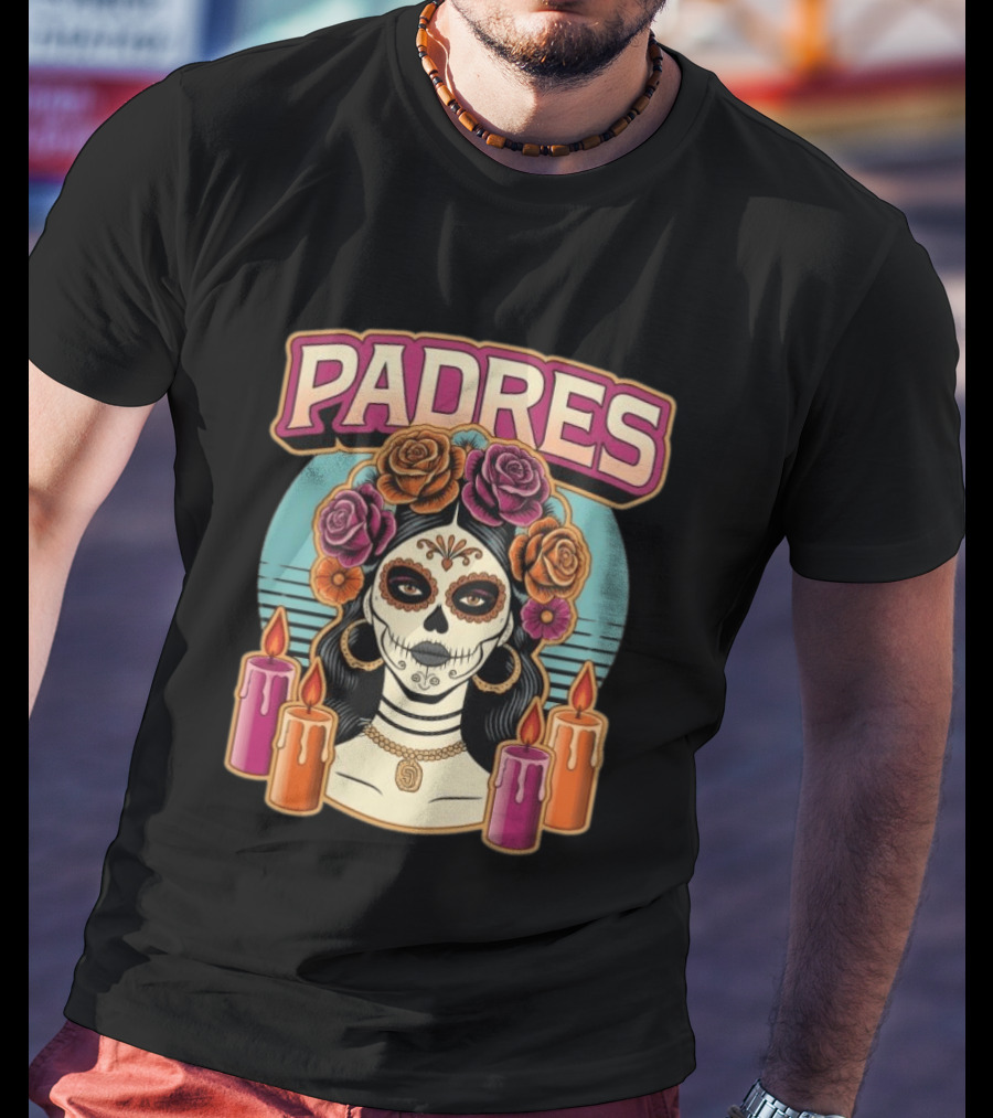 SD Padres Día De Los Muertos 2026 City Connect T-Shirt