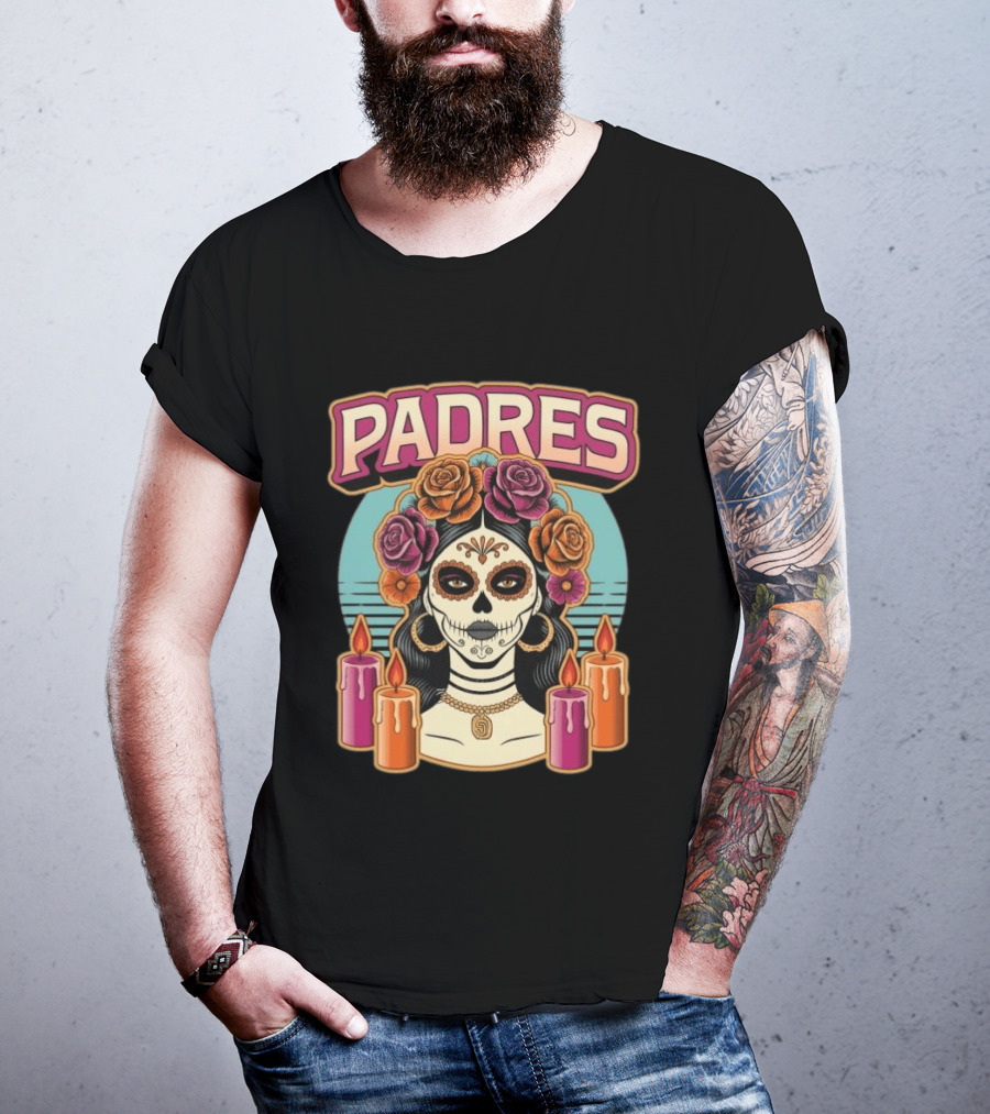 SD Padres Día De Los Muertos 2026 City Connect T-Shirt