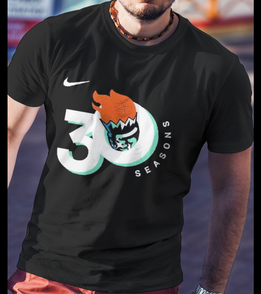 Nike New York Liberty 30 Seasons Anniversary T-Shirt