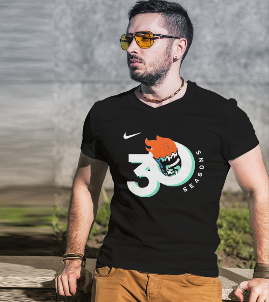 Nike New York Liberty 30 Seasons Anniversary T-Shirt