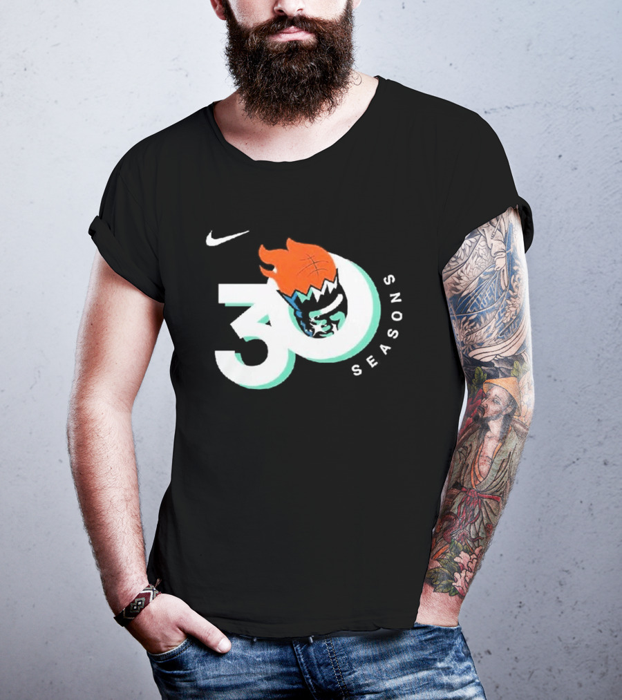 Nike New York Liberty 30 Seasons Anniversary T-Shirt