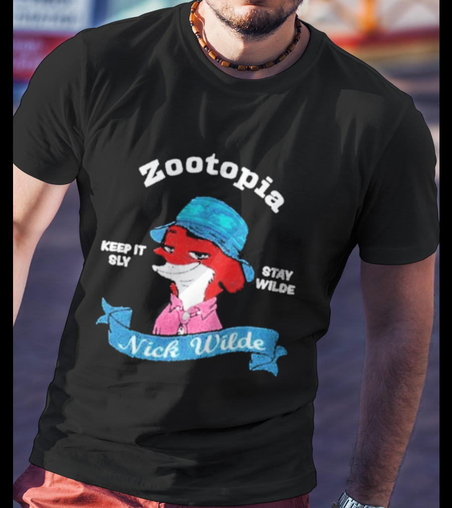 Zootopia Nick Wilde Keep It Sly Stay Wilde T-Shirt