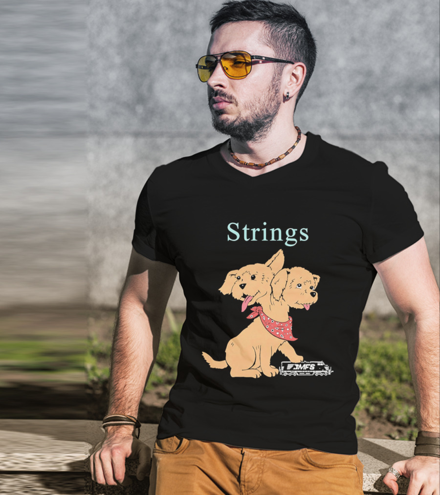 Strings Two Headed Dog PMFS T-Shirt
