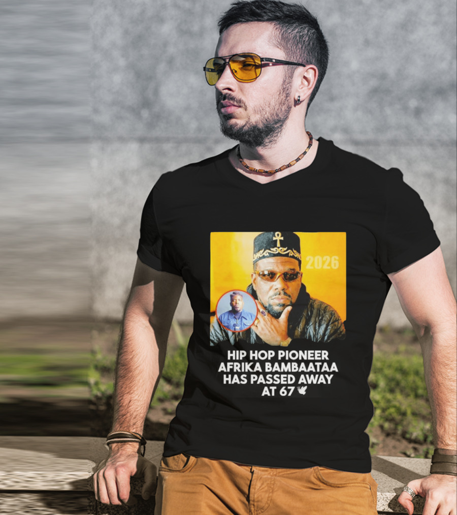 Afrika Bambaataa Hip Hop Pioneer Legacy Lives On T-Shirt