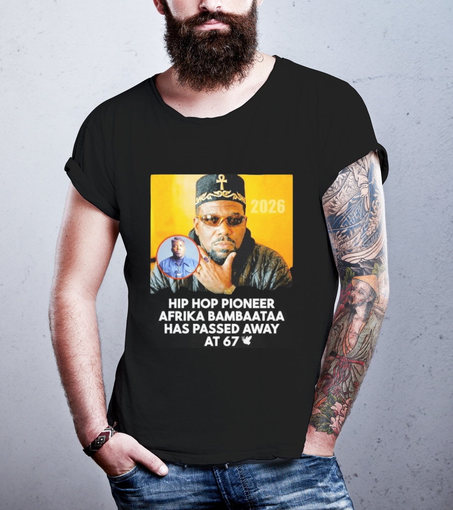 Afrika Bambaataa Hip Hop Pioneer Legacy Lives On T-Shirt