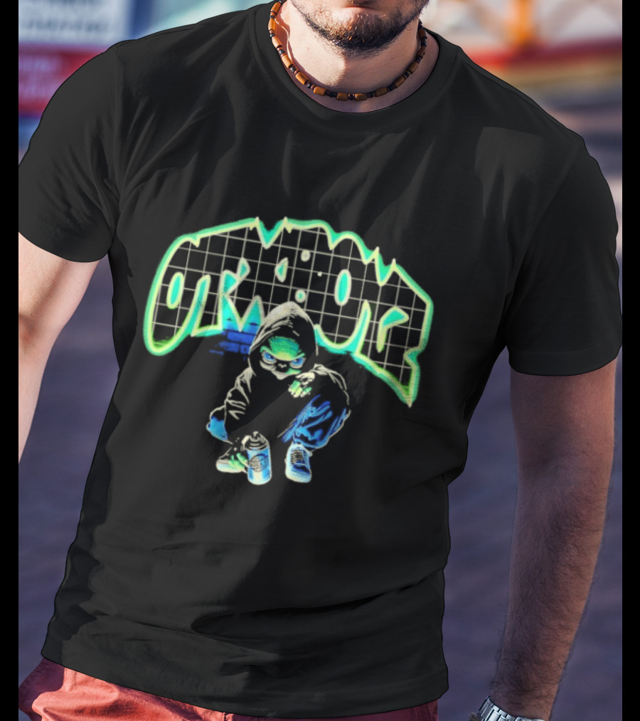 Ohgeesy Otx Boyz Martian Neon Graffiti T-Shirt