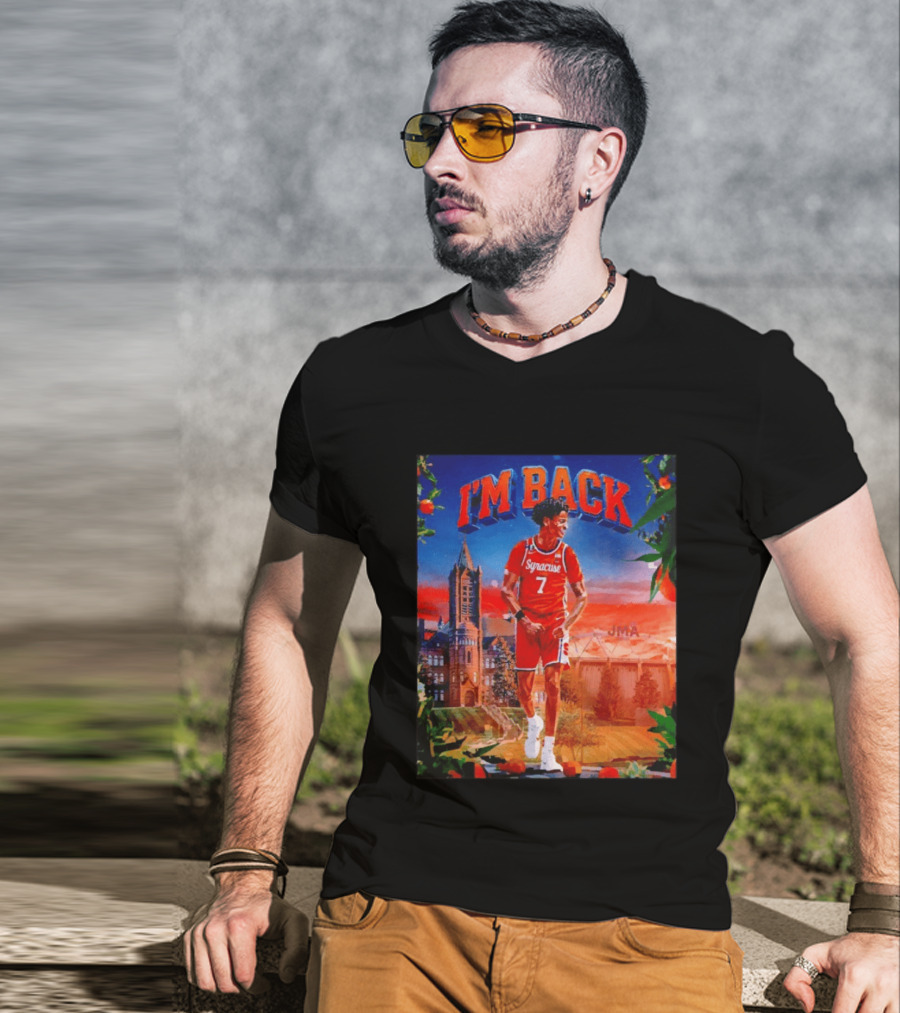 I'M BACK Kiyan Anthony Syracuse Orange Basketball Player JMA T-Shirt