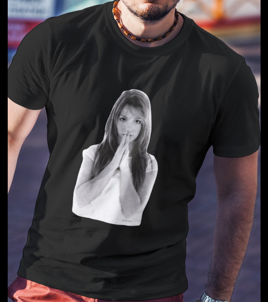 The Boys Laz Alonso Britney Spears Iconic Prayer Pose T-Shirt