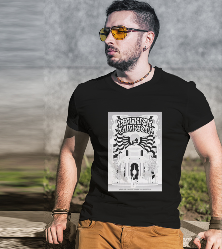 Patrick Watson April 25 2026 Palace Of Fine Arts San Francisco CA T-Shirt
