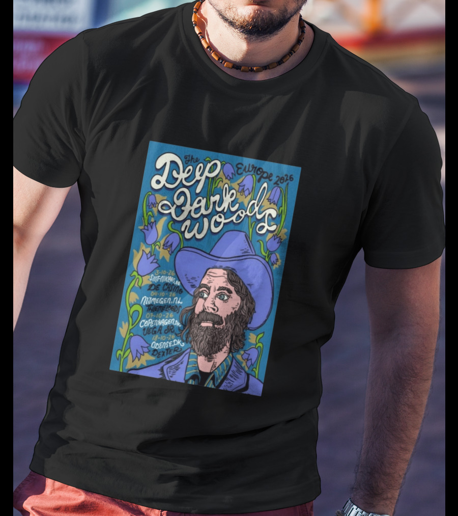 The Deep Dark Woods Europe 2026 Sint Niklaas De Casino Nijmegen Merleyn Copenhagen Vega Odense Dexter T-Shirt