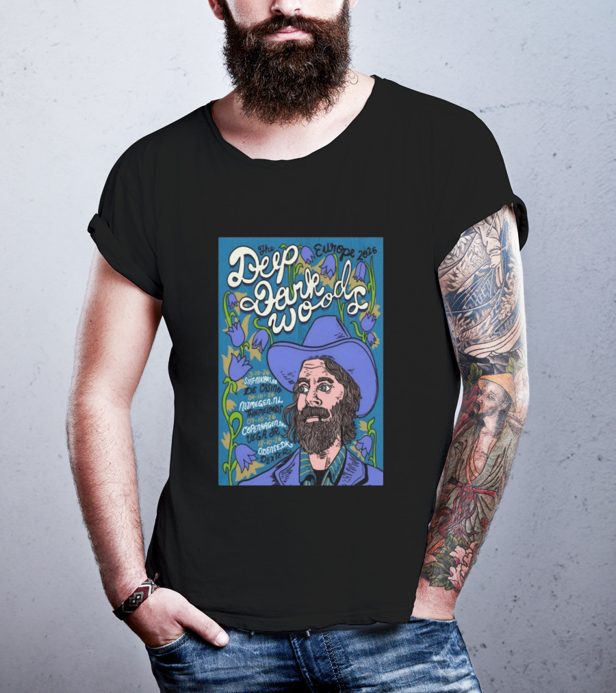 The Deep Dark Woods Europe 2026 Sint Niklaas De Casino Nijmegen Merleyn Copenhagen Vega Odense Dexter T-Shirt