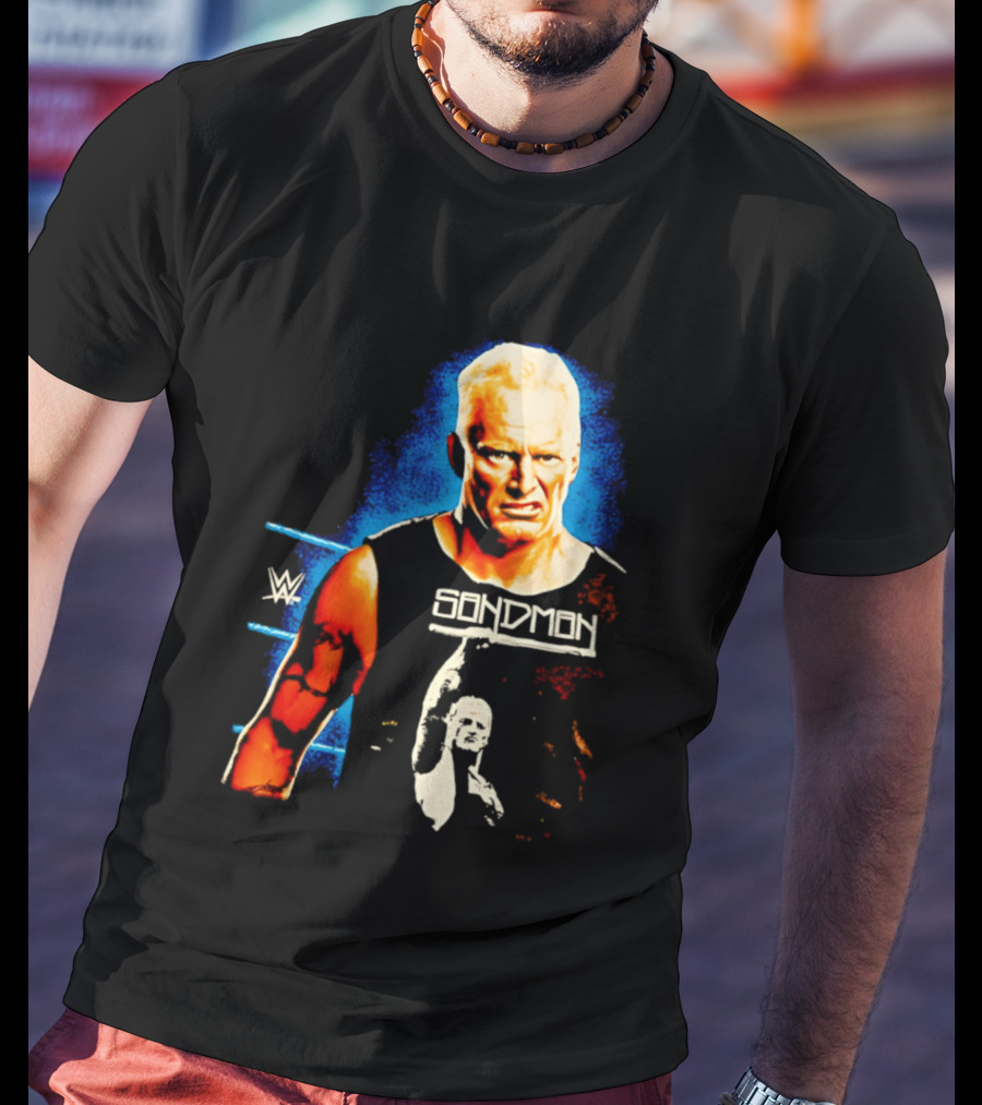 Wrestling Icon Sandman WWE Hardcore Legend T-Shirt