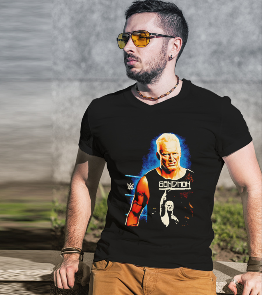 Wrestling Icon Sandman WWE Hardcore Legend T-Shirt