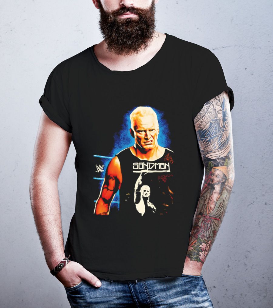 Wrestling Icon Sandman WWE Hardcore Legend T-Shirt