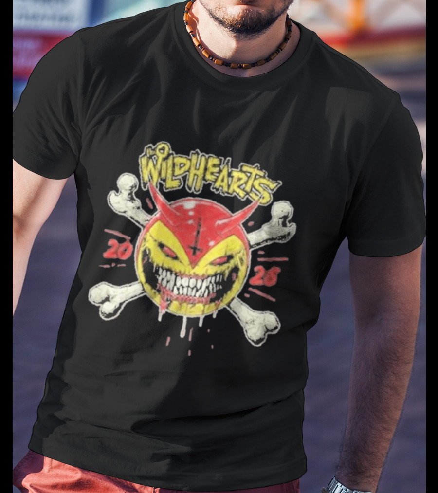 Wildhearts Smiley Bones Devil Skull 2026 T-Shirt