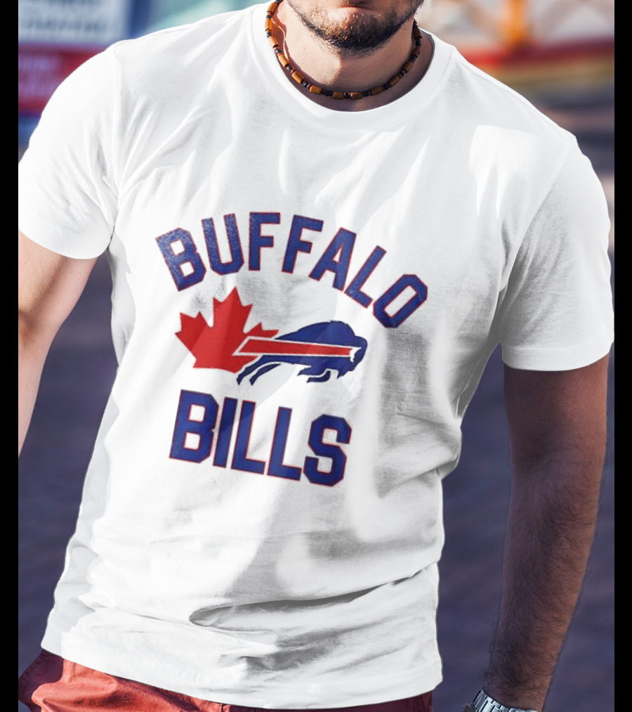 Buffalo Bills Maple Leafs Mafia Canada Collaboration T-Shirt
