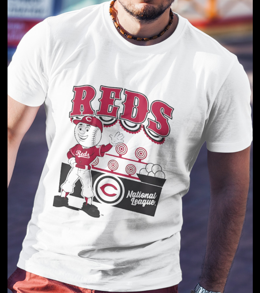 Cincinnati Reds 2026 Step Back Up National League Baseball T-Shirt
