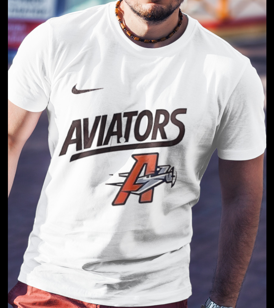Nike Las Vegas Aviators A Logo Nike Swoosh T-Shirt