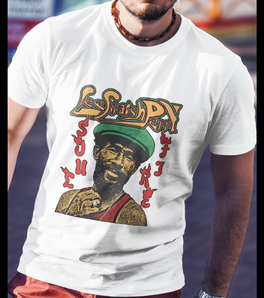 Lee Scratch Perry Message Issue Life T-Shirt