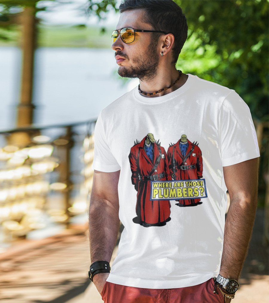 Goomba Super Mario Bros 1993 Where Are Those Plumbers? T-Shirt