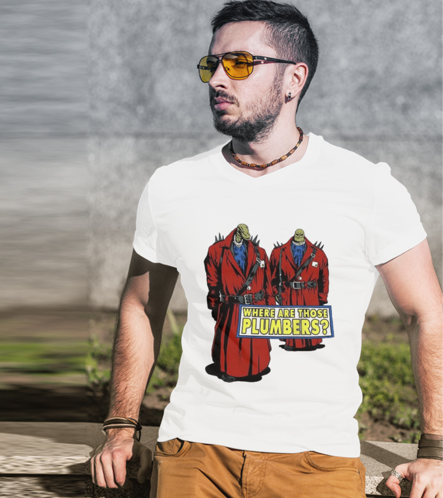 Goomba Super Mario Bros 1993 Where Are Those Plumbers? T-Shirt