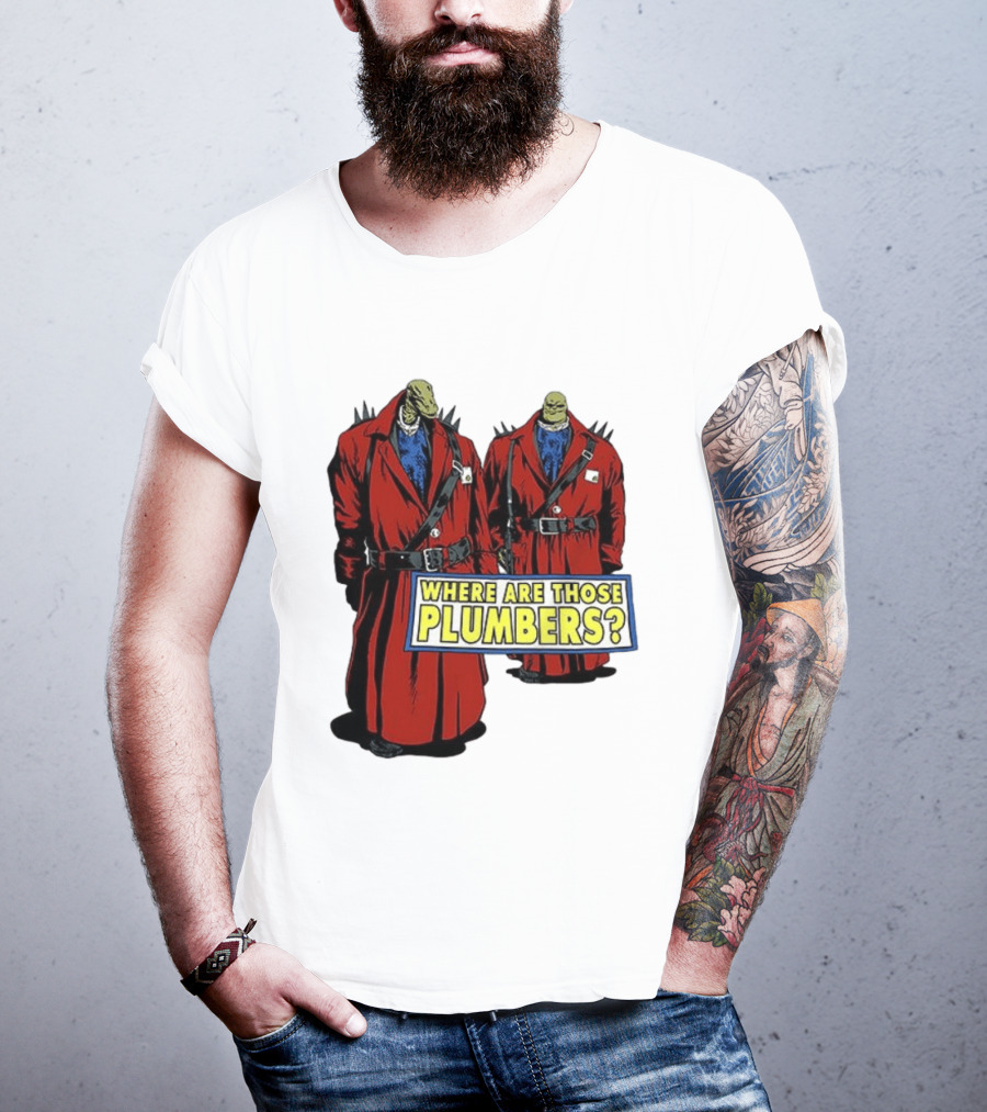 Goomba Super Mario Bros 1993 Where Are Those Plumbers? T-Shirt