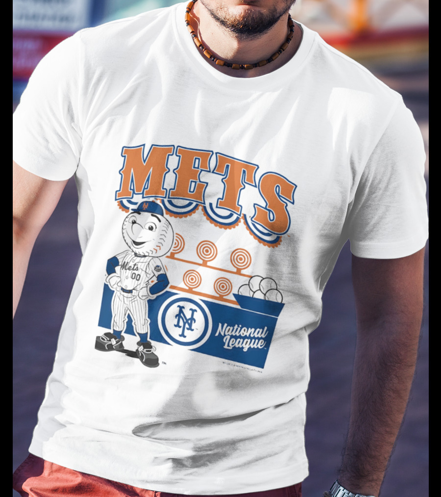 New York Mets 2026 Step Back Up National League MLB T-Shirt