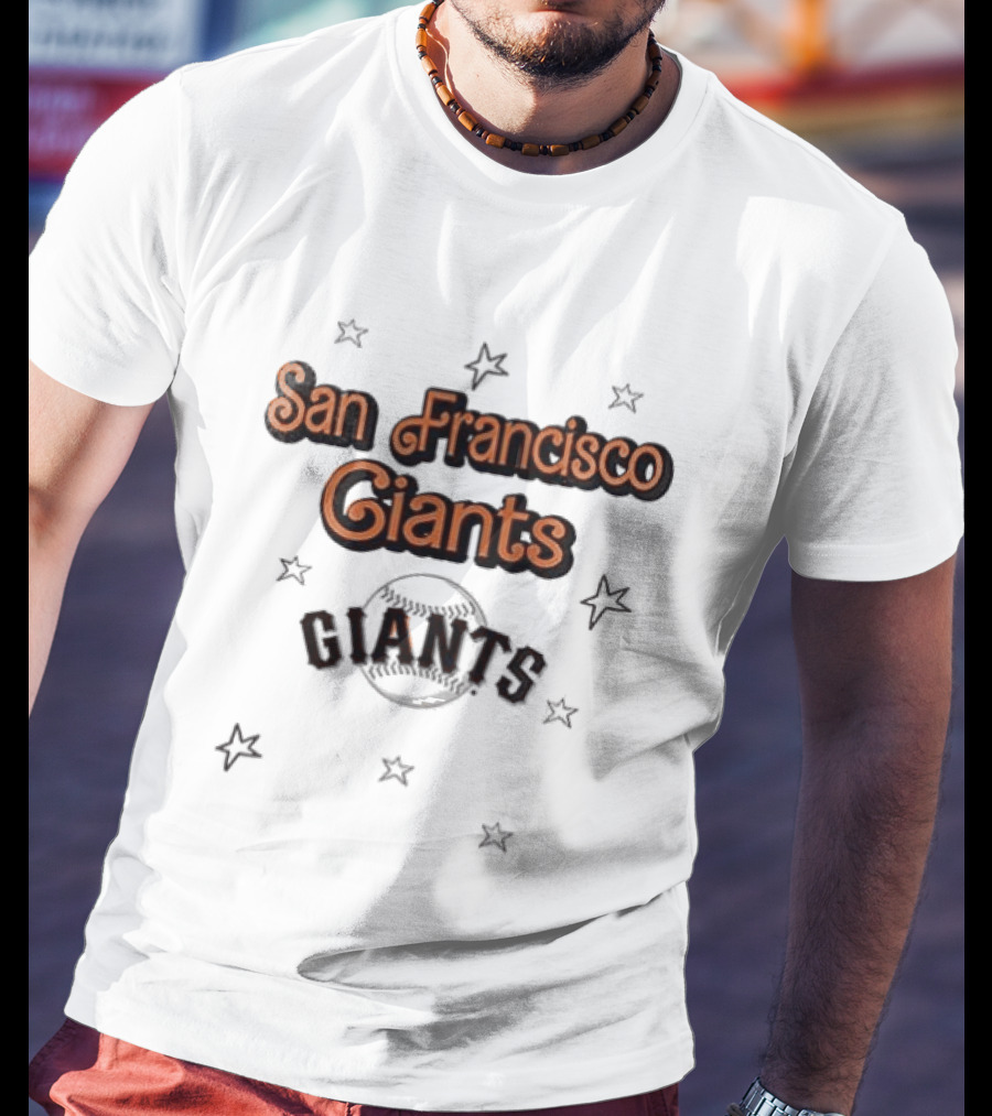 San Francisco Giants X Barbie 3D Hit The Dang Ball Stars T-Shirt