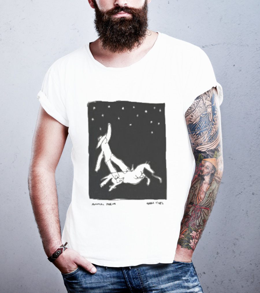 Anna Tivel Cowboy Under Starry Night T-Shirt