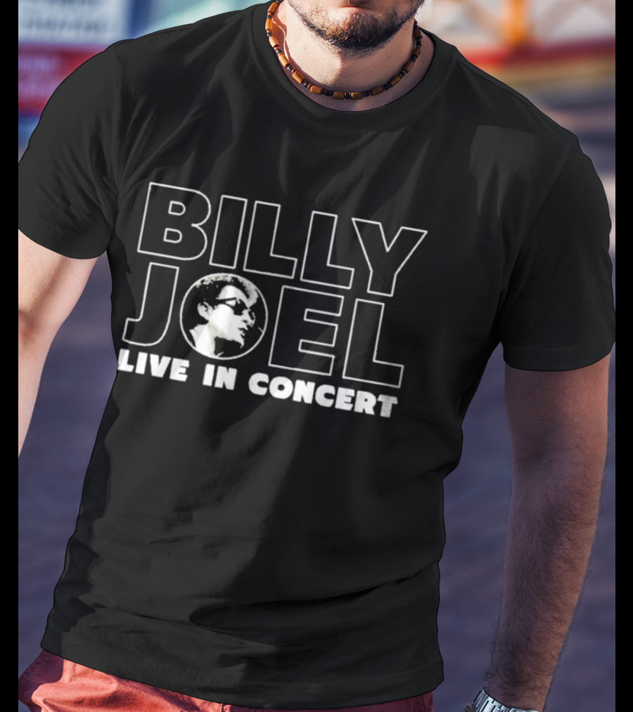 Billy Joel Live In Concert Admat 2025 Itinerary T-Shirt