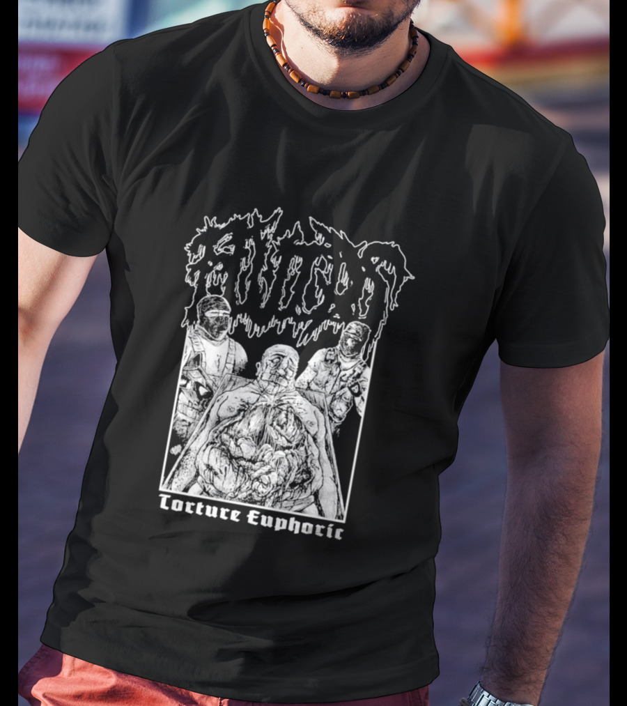 Fluids Torture Euphoric Gruesome Horror Fantasy T-Shirt
