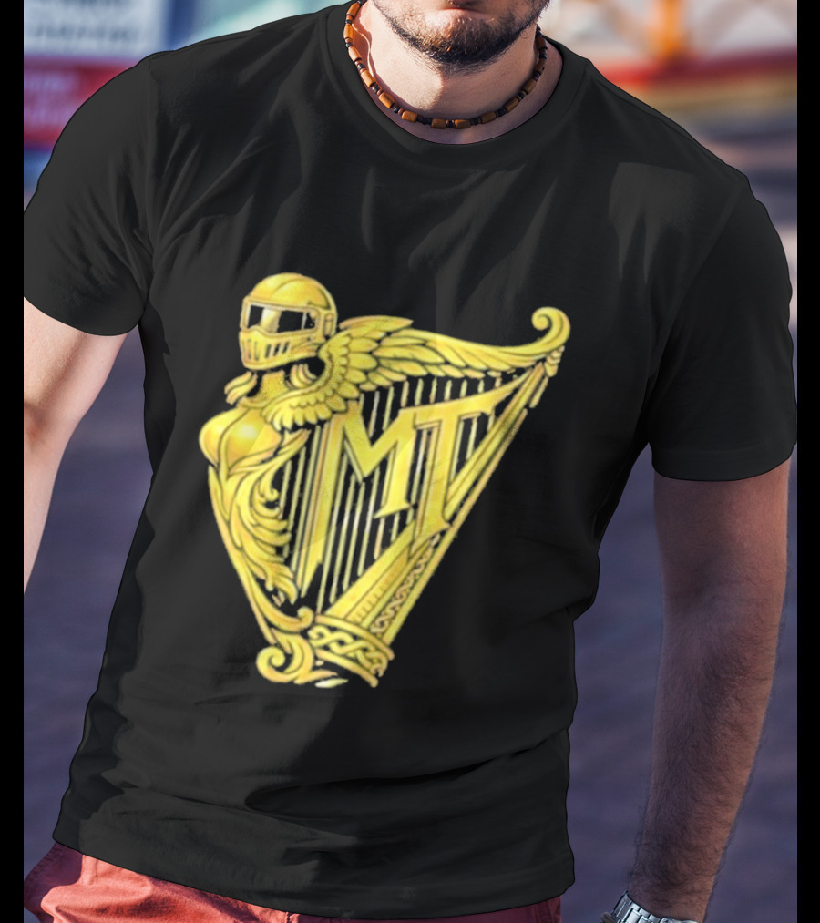 Murder Town USA MT Harp Winged Helmet T-Shirt